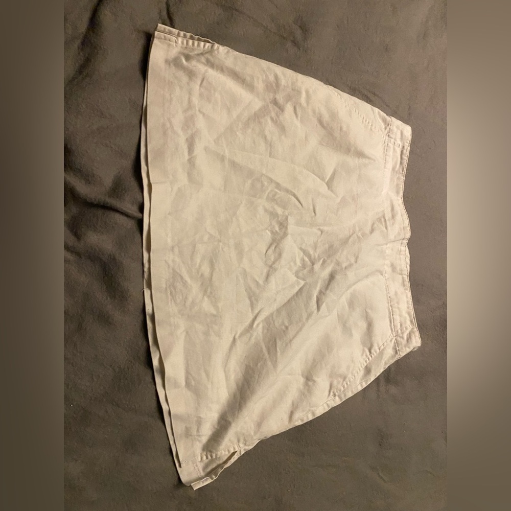WHITE TENNIS SKIRT